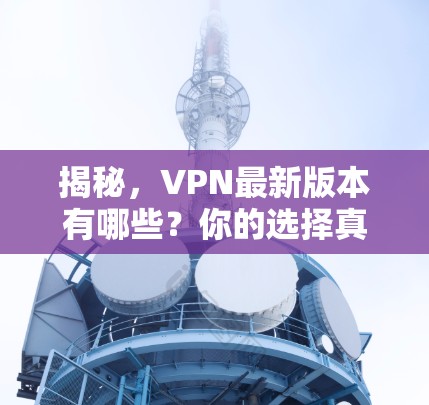 揭秘,VPN最新版本有哪些?你的选择真的重要