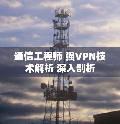 通信工程师 强VPN技术解析 深入剖析