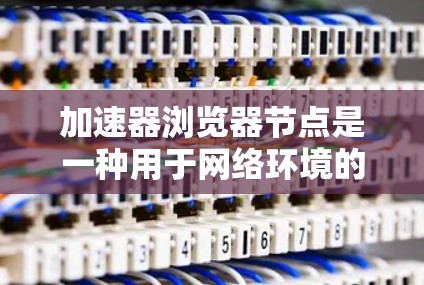 加速器浏览器节点是一种用于网络环境的节点，用于处理服务器端的访问权限、缓存配置和网络端口的管理。以下是详细的步骤和解释
