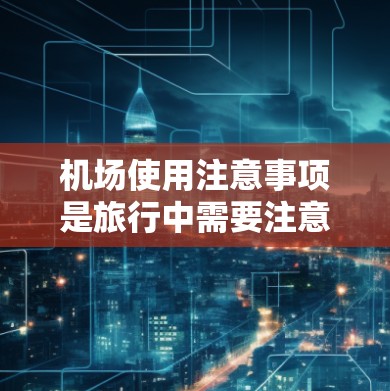 机场使用注意事项是旅行中需要注意的一个重要点,以下是一些基本的注意事项 机场使用注意事项是旅行中需要注意的一个重要点,以下是一些基本的注意事项