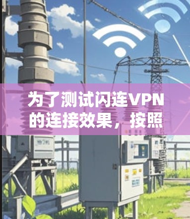 为了测试闪连VPN的连接效果,按照以下步骤操作