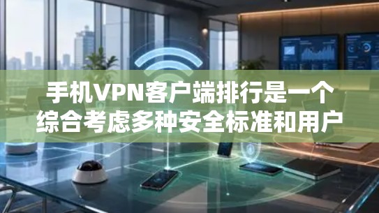 手机VPN客户端排行是一个综合考虑多种安全标准和用户体验的复杂过程。以下是逐步的指南,帮助您选择适合的客户端
