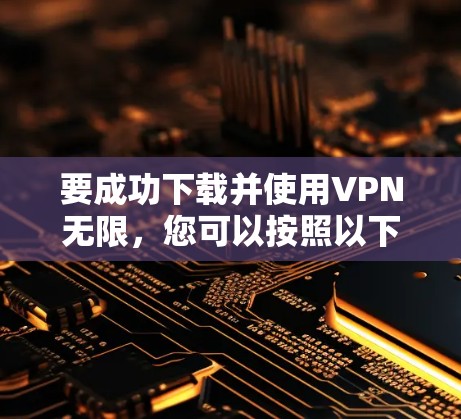 要成功下载并使用VPN无限,您可以按照以下步骤进行