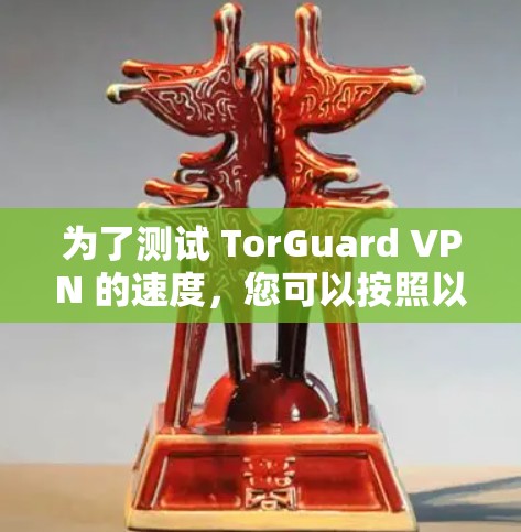 为了测试 TorGuard VPN 的速度,您可以按照以下步骤操作
