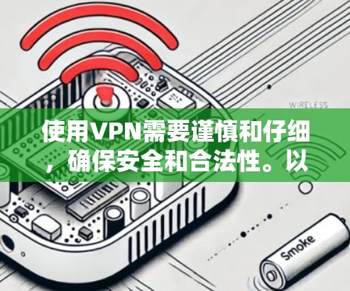 使用VPN需要谨慎和仔细，确保安全和合法性。以下是一些关键步骤和注意事项，帮助您更好地使用VPN