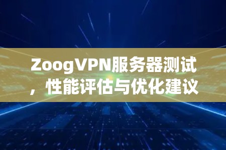 ZoogVPN服务器测试，性能评估与优化建议