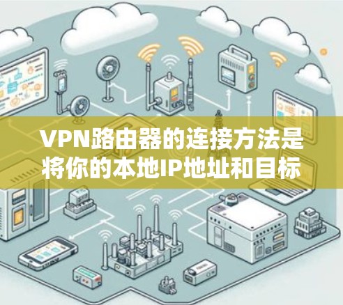 VPN路由器的连接方法是将你的本地IP地址和目标IP地址分开，通过VPN服务器进行连接。以下是详细的步骤指南