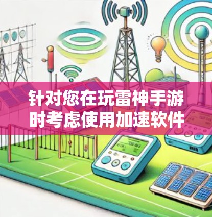 针对您在玩雷神手游时考虑使用加速软件的问题,以下是一些详细的指导,帮助您更好地理解和应用加速软件 针对您在玩雷神手游时考虑使用加速软件的问题,以下是一些详细的指导,帮助您更好地理解和应用加速软件