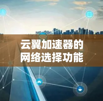 云翼加速器的网络选择功能允许用户通过选择连接到的目标平台来切换,具体步骤如下