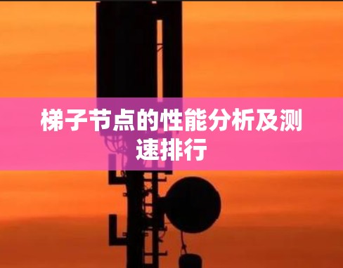 梯子节点的性能分析及测速排行