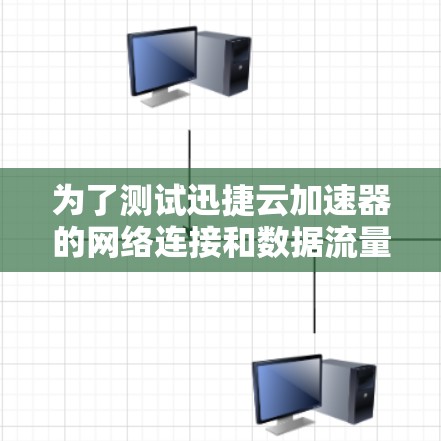 为了测试迅捷云加速器的网络连接和数据流量,按照以下步骤操作