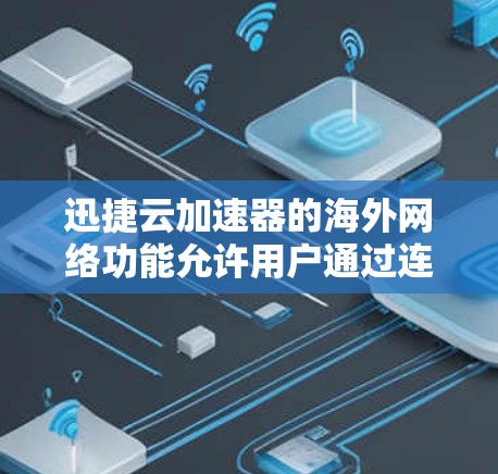 迅捷云加速器的海外网络功能允许用户通过连接到国外服务器来加速下载速度,具体步骤如下