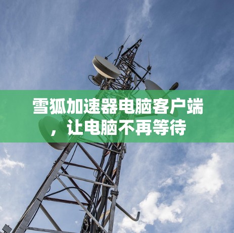 雪狐加速器电脑客户端，让电脑不再等待