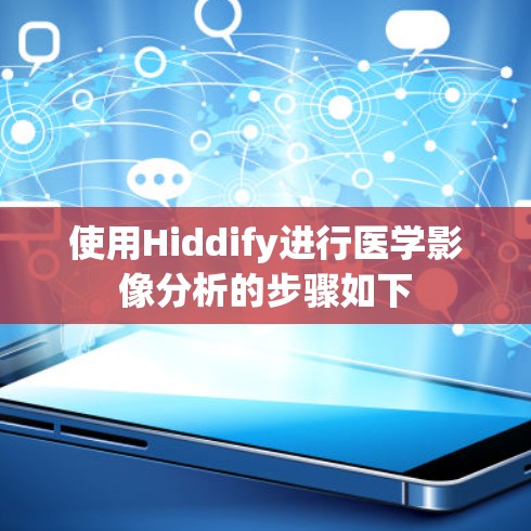 使用Hiddify进行医学影像分析的步骤如下