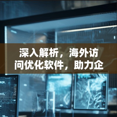 深入解析，海外访问优化软件，助力企业高效管理