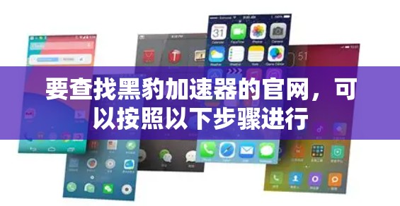 要查找黑豹加速器的官网,可以按照以下步骤进行