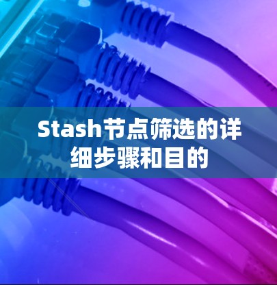 Stash节点筛选的详细步骤和目的